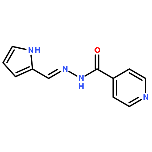 4-Pyridinecarboxylic acid, (2E)-(1H-pyrrol-2-ylmethylene)hydrazide