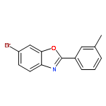 Benzoxazole, 6-bromo-2-(3-methylphenyl)-