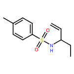 Benzenesulfonamide, N-(1-ethyl-2-propenyl)-4-methyl-, (-)-
