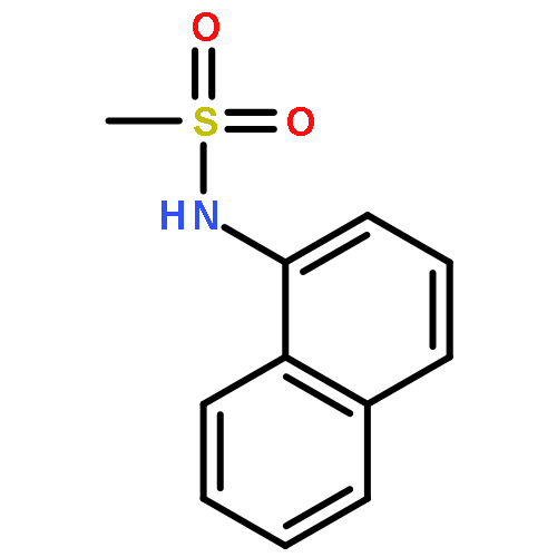 Methanesulfonamide, N-1-naphthalenyl-