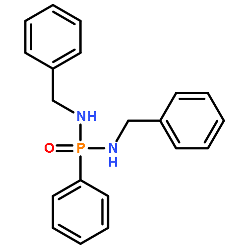 PHOSPHONIC DIAMIDE, P-PHENYL-N,N'-BIS(PHENYLMETHYL)-