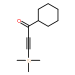 2-Propyn-1-one, 1-cyclohexyl-3-(trimethylsilyl)-