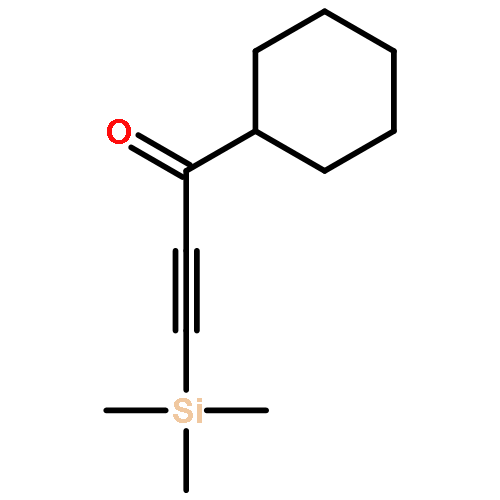 2-Propyn-1-one, 1-cyclohexyl-3-(trimethylsilyl)-