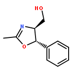 4-Oxazolemethanol,4,5-dihydro-2-methyl-5-phenyl-, (4S,5S)-