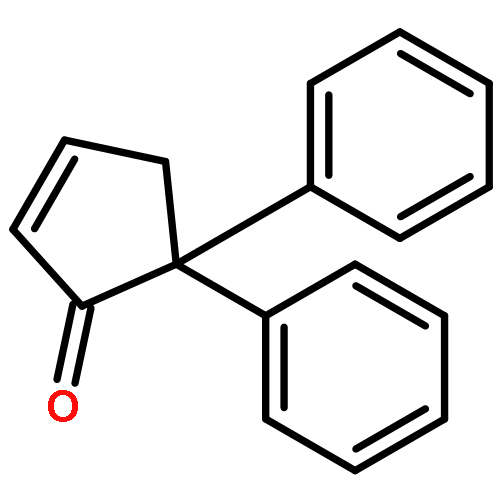 2-Cyclopenten-1-one, 5,5-diphenyl-