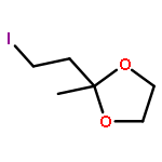 1,3-Dioxolane, 2-(2-iodoethyl)-2-methyl-