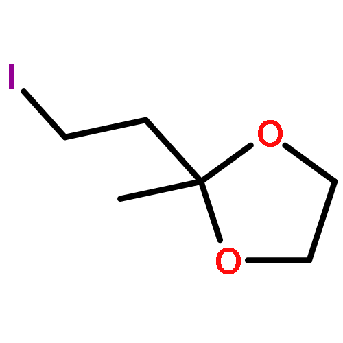 1,3-Dioxolane, 2-(2-iodoethyl)-2-methyl-