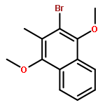 2-bromo-1,4-dimethoxy-3-methylnaphthalene