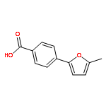 4-(5-Methylfuran-2-yl)benzoic acid