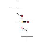 Phosphonic acid, methyl-, bis(2,2-dimethylpropyl) ester