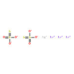 silver(1+) sodium sulfurothioate (1:3:2)