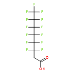 Octanoic acid, 3,3,4,4,5,5,6,6,7,7,8,8,8-tridecafluoro-