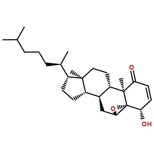 Cholest-2-en-1-one, 5,6-epoxy-4-hydroxy-, (4b,5b,6b)-