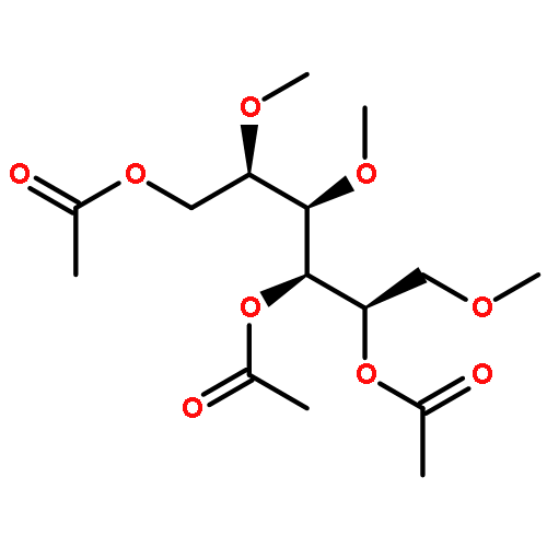 D-MANNITOL, 1,4,5-TRI-O-METHYL-, TRIACETATE