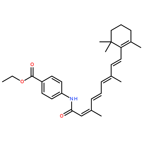 Ethyl 4-(3,7-dimethyl-9-(2,6,6-trimethylcyclohex-1-en-1-yl)nona-2,4,6,8-tetraenamido)benzoate