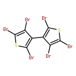 3,3'-Bithiophene, 2,2',4,4',5,5'-hexabromo-