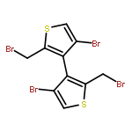 4-BROMO-3-[4-BROMO-2-(BROMOMETHYL)THIOPHEN-3-YL]-2-(BROMOMETHYL)THIOPHENE