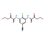 Acetic acid,2,2'-[(2-chloro-5-cyano-1,3-phenylene)diimino]bis[2-oxo-, diethyl ester (9CI)