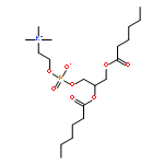 2,3-bis(hexanoyloxy)propyl 2-(trimethylammonio)ethyl phosphate