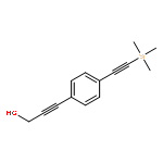 2-Propyn-1-ol, 3-[4-[(trimethylsilyl)ethynyl]phenyl]-