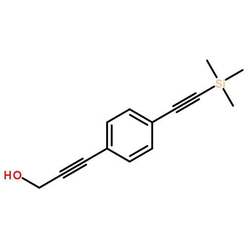 2-Propyn-1-ol, 3-[4-[(trimethylsilyl)ethynyl]phenyl]-