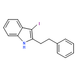 1H-INDOLE, 3-IODO-2-(2-PHENYLETHYL)-