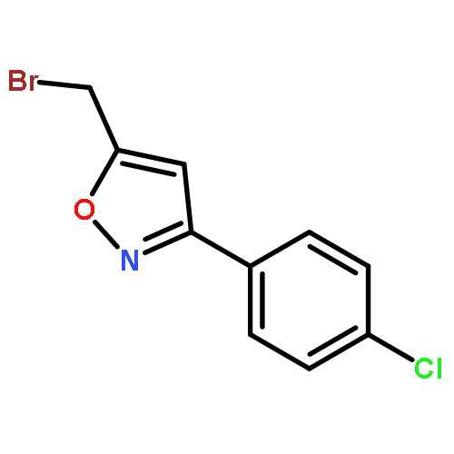 Isoxazole,5-(bromomethyl)-3-(4-chlorophenyl)-