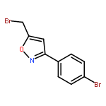 5-(bromomethyl)-3-(4-bromophenyl)-1,2-oxazole