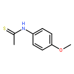 Ethanethioamide, N-(4-methoxyphenyl)-