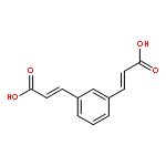 (2E,2'E)-3,3'-benzene-1,3-diylbisprop-2-enoic acid