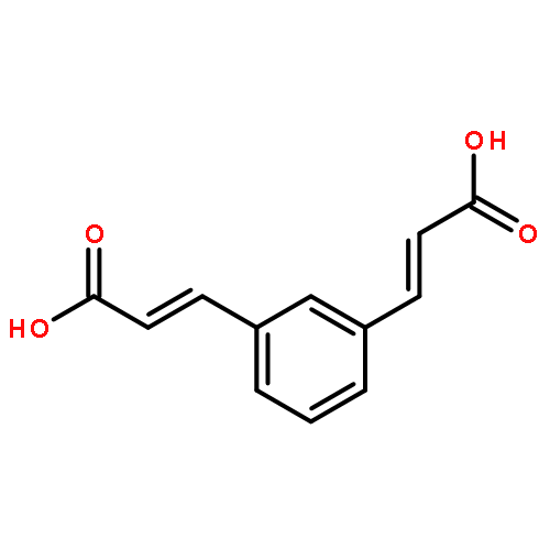 (2E,2'E)-3,3'-benzene-1,3-diylbisprop-2-enoic acid