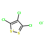 1,2-DITHIOL-1-IUM, 3,4,5-TRICHLORO-, CHLORIDE