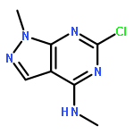 6-chloro-N,1-dimethyl-1H-pyrazolo[3,4-d]pyrimidin-4-amine