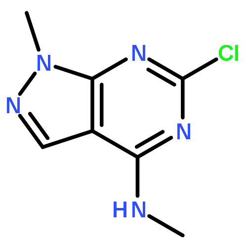 6-chloro-N,1-dimethyl-1H-pyrazolo[3,4-d]pyrimidin-4-amine