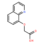 Aceticacid, 2-(8-quinolinyloxy)-