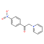 1-(4-nitrophenyl)-2-pyridin-1-ium-1-ylethanone;iodide