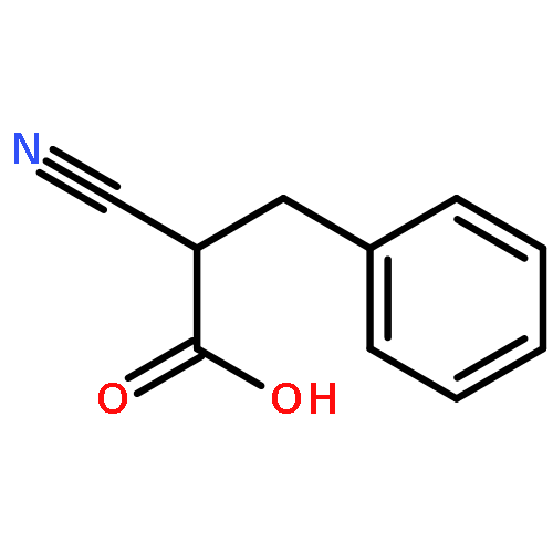 2-Cyano-3-phenylpropanoic acid