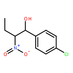 Benzenemethanol, 4-chloro-a-(1-nitropropyl)-