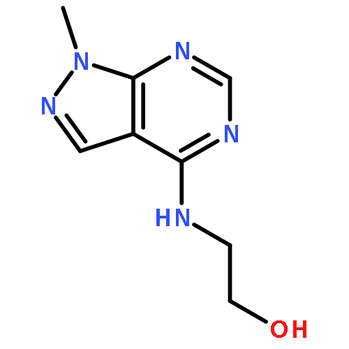 2-[(1-methyl-1H-pyrazolo[3,4-d]pyrimidin-4-yl)amino]ethanol