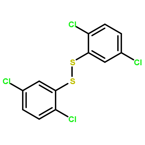 1,4-dichloro-2-[(2,5-dichlorophenyl)disulfanyl]benzene