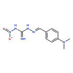 Hydrazinecarboximidamide,2-[[4-(dimethylamino)phenyl]methylene]-N-nitro-