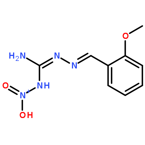 Hydroxy-[[n'-[(2-methoxyphenyl)methylideneamino]carbamimidoyl]amino]-oxoazanium