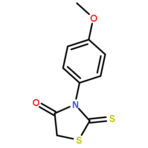 4-Thiazolidinone,3-(4-methoxyphenyl)-2-thioxo-