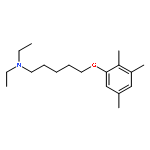 N,N-diethyl-5-(2,3,5-trimethylphenoxy)pentan-1-amine