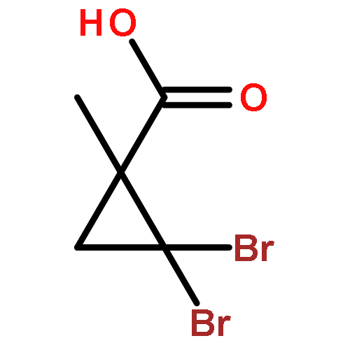 Cyclopropanecarboxylic acid, 2,2-dibromo-1-methyl-