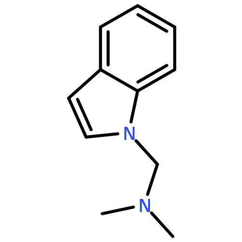 1-(1H-indol-1-yl)-N,N-dimethylmethanamine