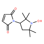 1-Pyrrolidinyloxy,3-(2,5-dihydro-2,5-dioxo-1H-pyrrol-1-yl)-2,2,5,5-tetramethyl-