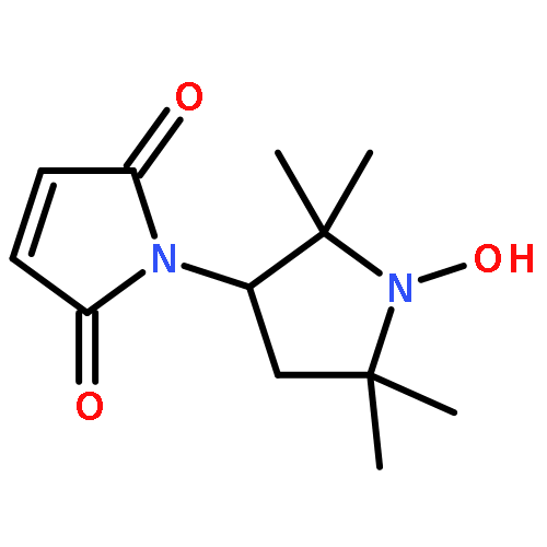 1-Pyrrolidinyloxy,3-(2,5-dihydro-2,5-dioxo-1H-pyrrol-1-yl)-2,2,5,5-tetramethyl-