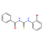 N-[(2-bromophenyl)carbamothioyl]benzamide