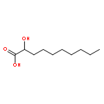 Decanoic acid,2-hydroxy-